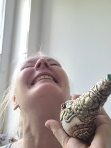 Muschelhorn Mogolei - mit Freude dabei
